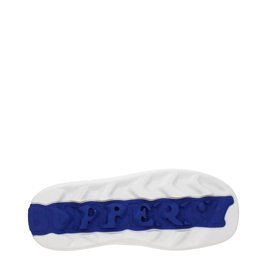Burberry Weiße Leder-Low Tops