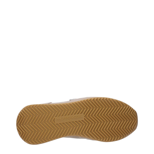 Philippe Model Beige Leder Low Tops