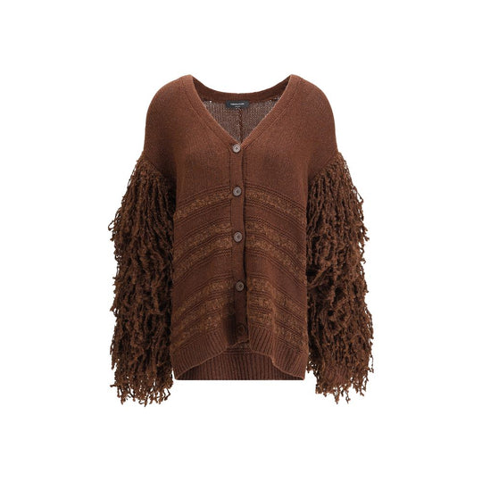 Fabiana Filippi Fransen Strickjacke