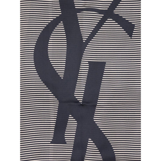 Saint Laurent Cassandre gestreifte Stola