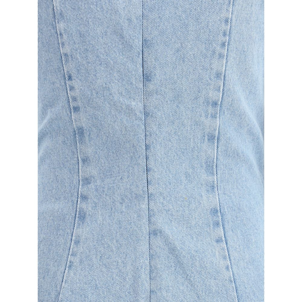 Magda Butrym Denim-Minikleid