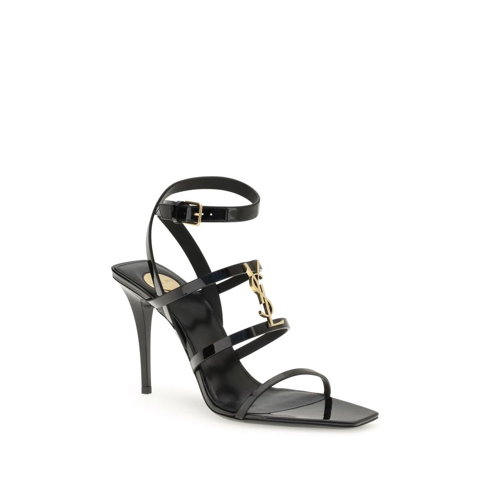 Saint Laurent Kassandra-Sandalen
