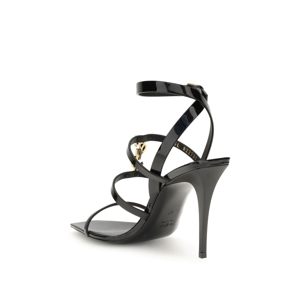 Saint Laurent Kassandra-Sandalen