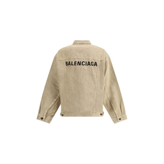 Balenciaga Übergroße Jeansjacke