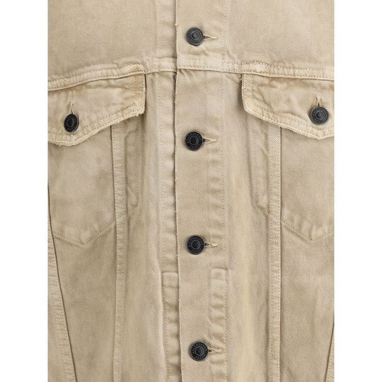 Balenciaga Übergroße Jeansjacke