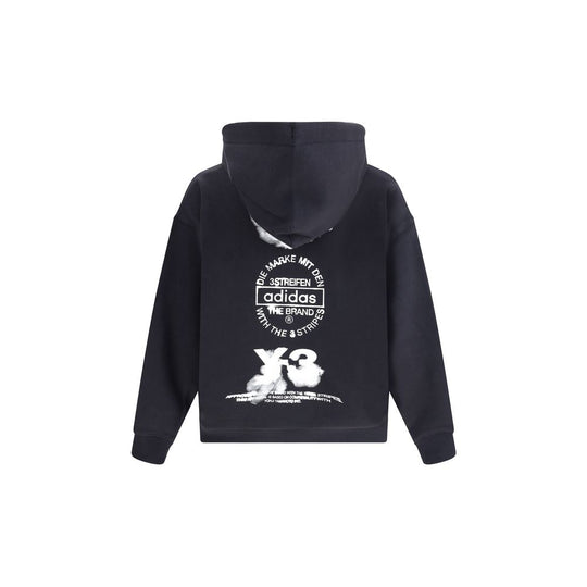 Y-3 Grafik-Kapuzenpulli