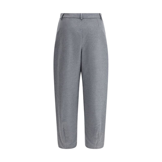 Giorgio Armani Seidenflanell-Hose