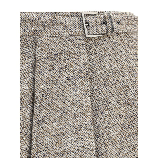 Brunello Cucinelli Midirock aus Schurwolle