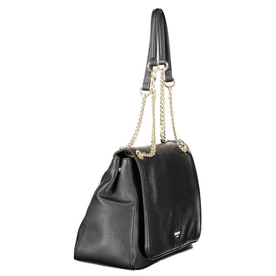 Twinset Schwarz Polyethylen Frauen Handtasche