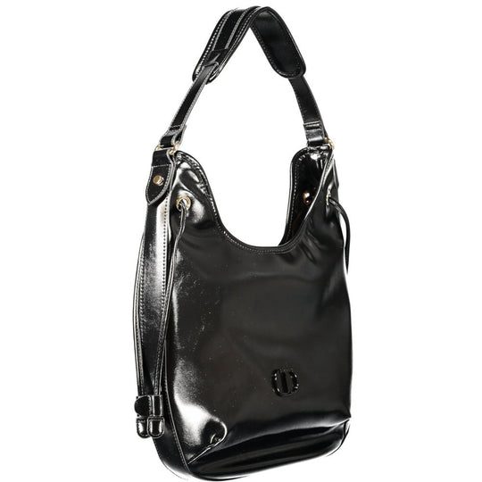 Twinset Schwarz Polyethylen Frauen Hobo Tasche