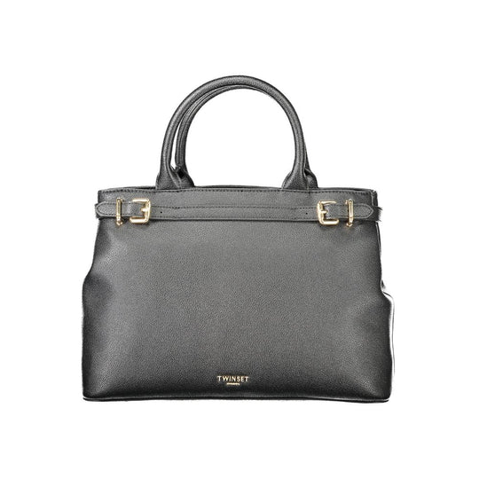 Twinset Schwarz Polyethylen Frauen Handtasche