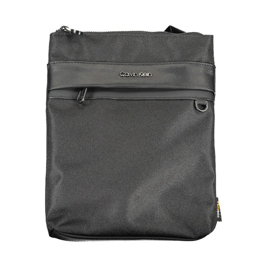 Calvin Klein Schwarze Polyester-Umhängetasche