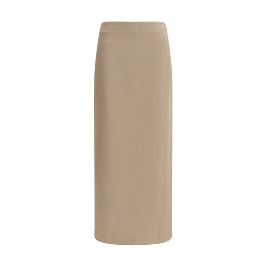 Brunello Cucinelli Satin Midirock