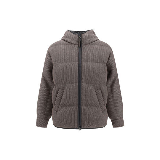 Brunello Cucinelli Lurex-Daunenjacke