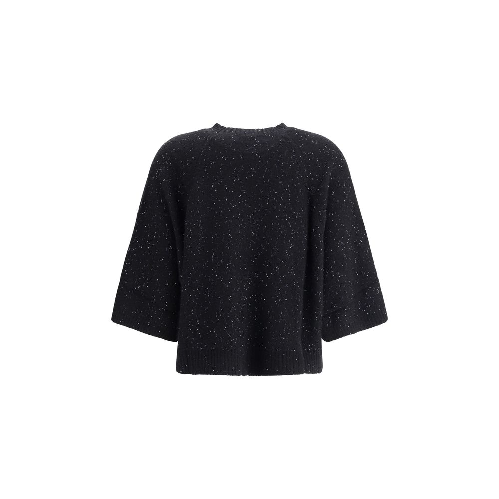 Fabiana Filippi Pullover aus Paillettenwolle