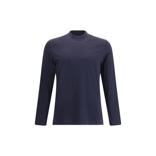 Brunello Cucinelli Langärmeliges T-Shirt aus Baumwolle