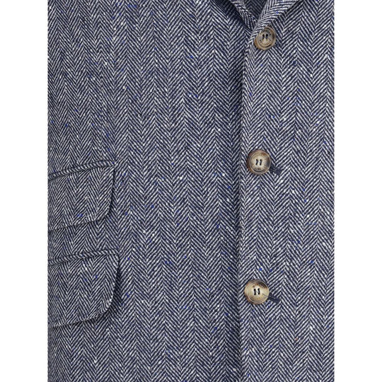 Brunello Cucinelli Fischgräten-Blazer