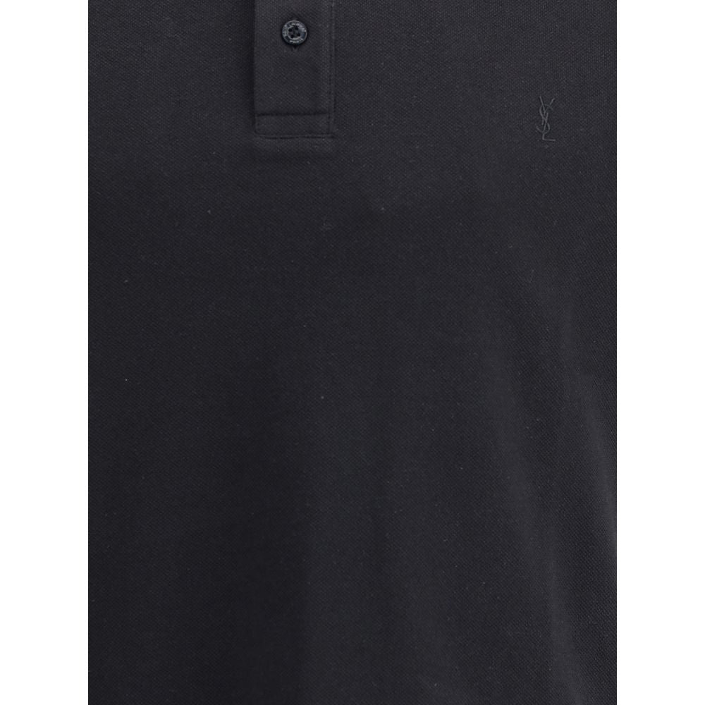 Saint Laurent Poloshirt aus Baumwolle