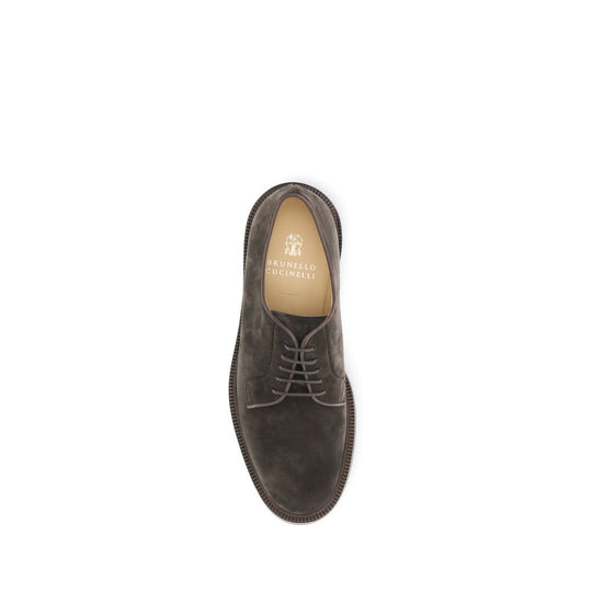 Brunello Cucinelli Leder-Schnürschuhe