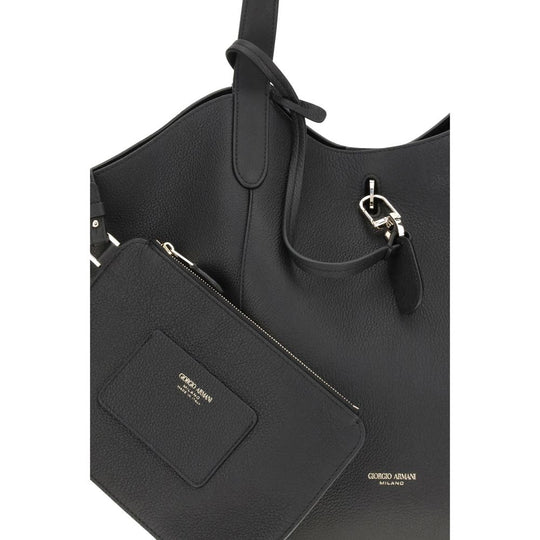 Giorgio Armani Mittlere Wildleder-Umhängetasche