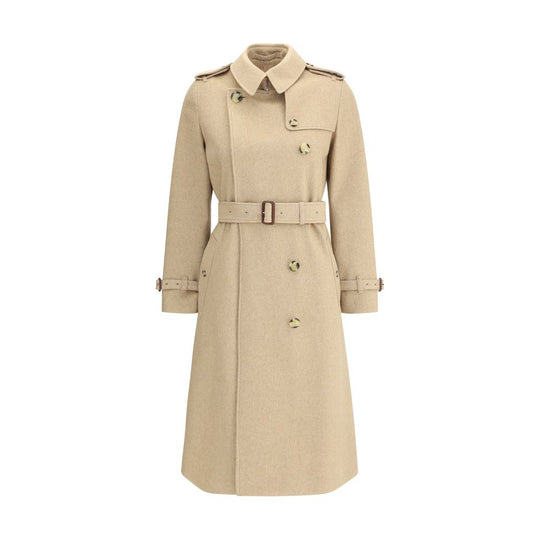 Burberry Kensington Midi-Mantel aus Kaschmir