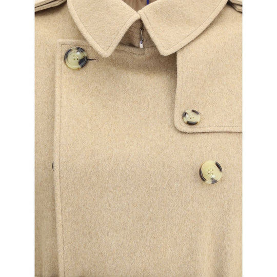 Burberry Kensington Midi-Mantel aus Kaschmir