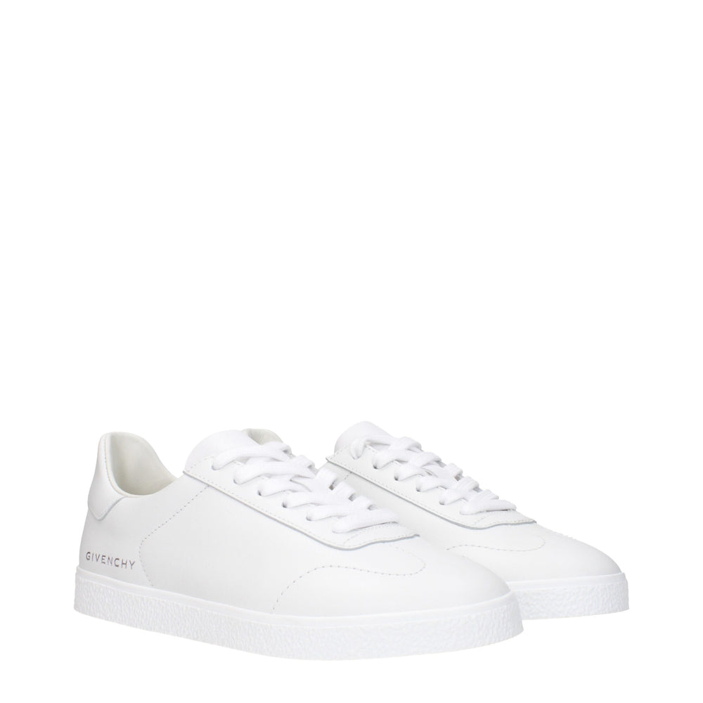 Givenchy Weiße Leder-Low Tops