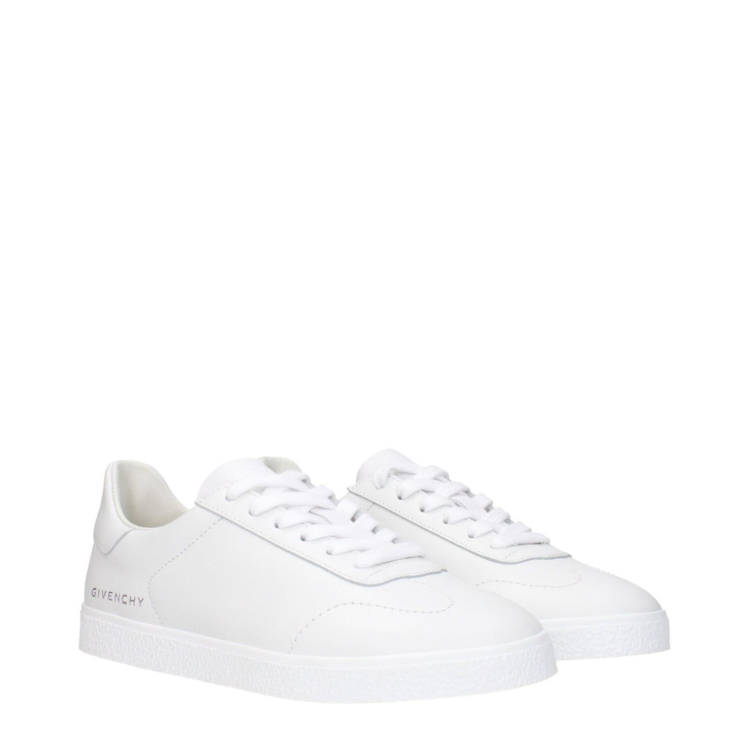 Givenchy Weiße Leder-Low Tops