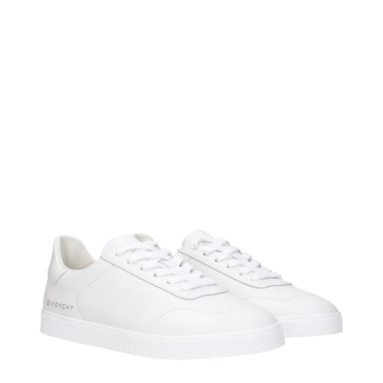 Givenchy Weiße Leder-Low Tops