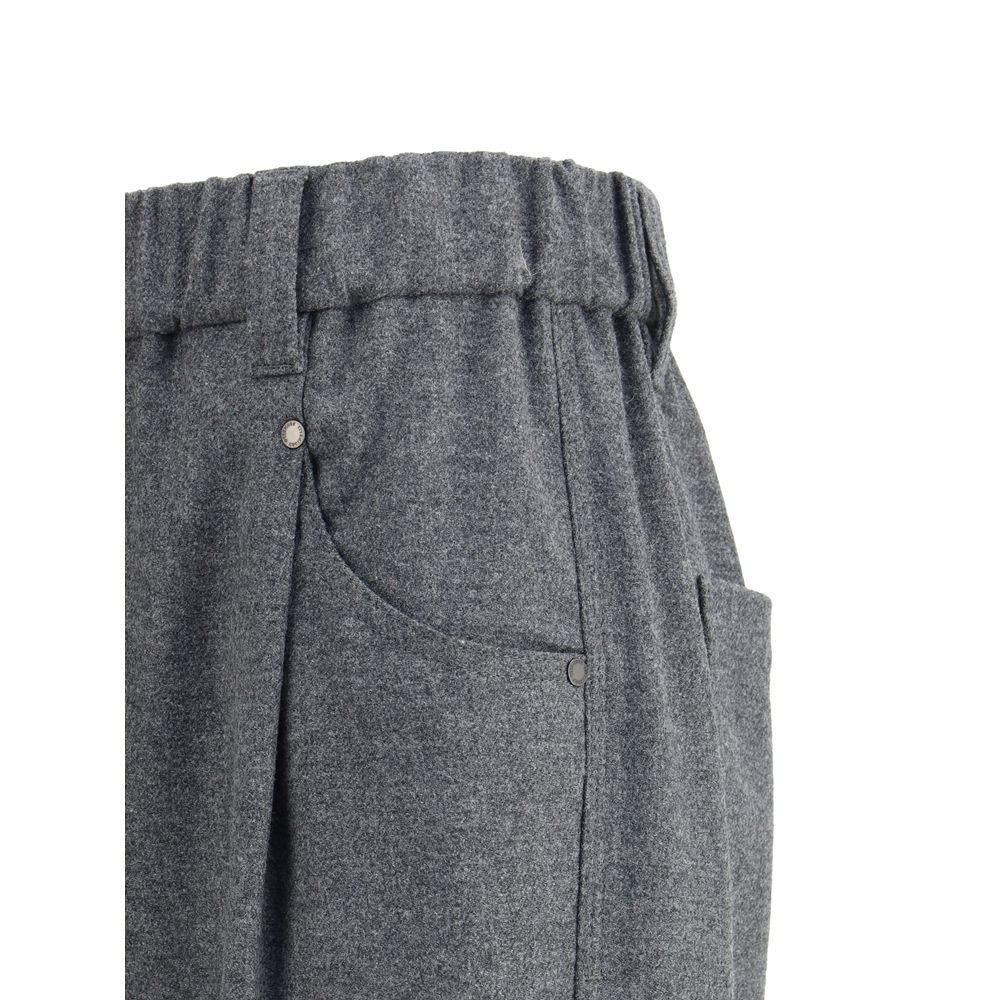 Brunello Cucinelli Wollhosen
