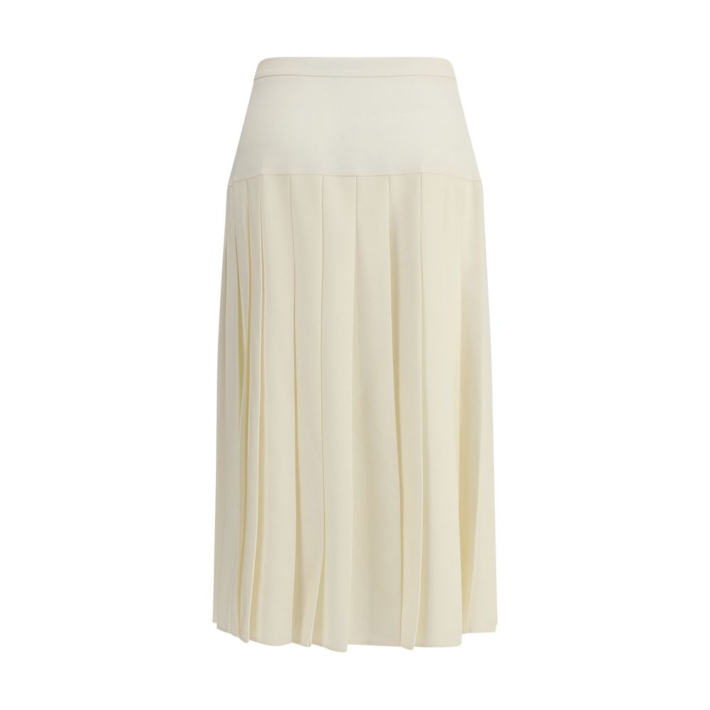Alessandra Rich Plissierter Midirock