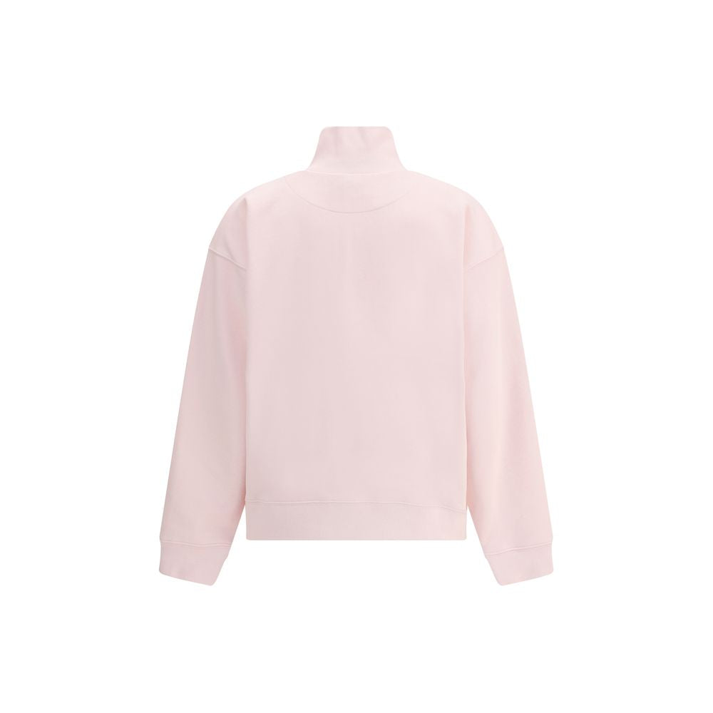 Maison Kitsuné Dressed Fox Sweatshirt mit hohem Hals und Reißverschluss