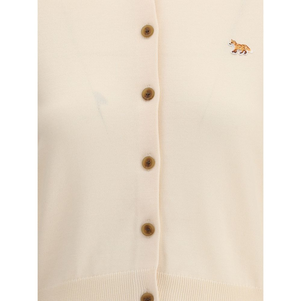 Maison Kitsuné Baby Fuchs Strickjacke