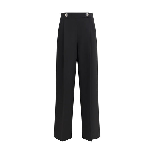 Giorgio Armani Einteilige Hose aus Seidenkrepp-Cady