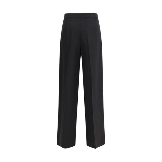 Giorgio Armani Einteilige Hose aus Seidenkrepp-Cady