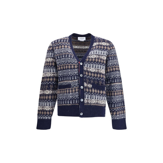 Thom Browne Fair Isle Strickjacke