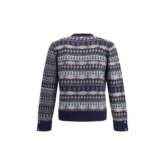 Thom Browne Fair Isle Strickjacke