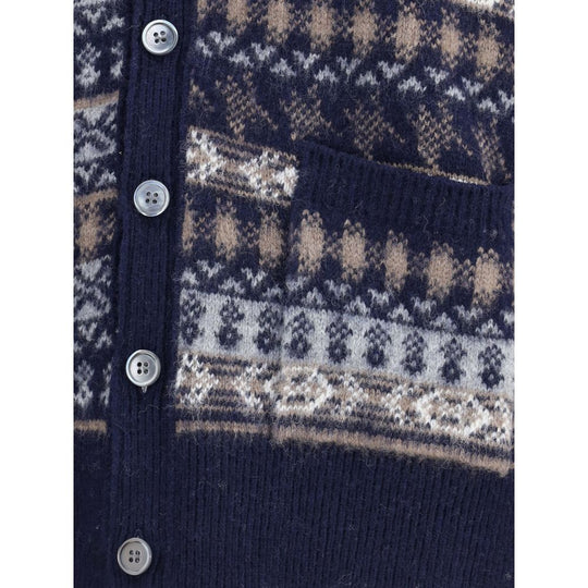 Thom Browne Fair Isle Strickjacke