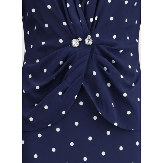 Alessandra Rich Polka-Dot-Kleid