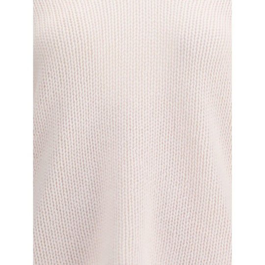 Forte_Forte Pullover mit V-Ausschnitt aus Kaschmir und Wolle