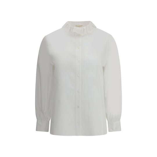 Saint Laurent Hemd aus Baumwollpopeline