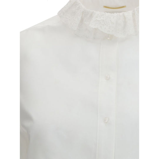 Saint Laurent Hemd aus Baumwollpopeline