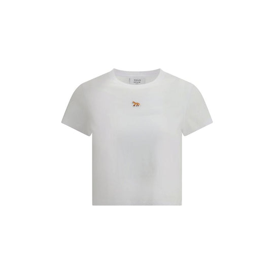 Maison Kitsuné Fuchs Baby crop T-Shirt