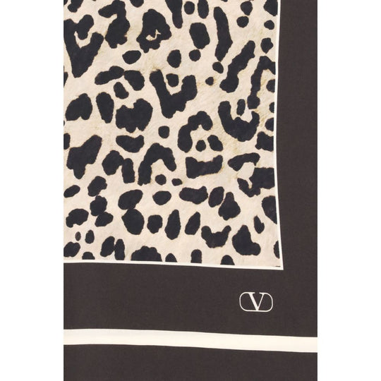 Valentino Garavani Foulard mit Leopardenmuster
