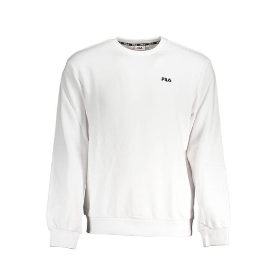 Fila Weißer Baumwollpullover