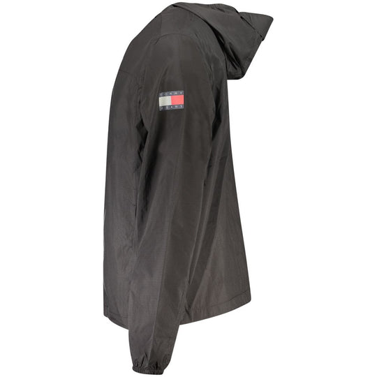 Tommy Hilfiger Schwarze Polyamid Herren Jacke
