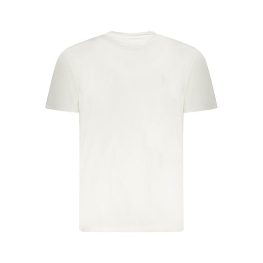 Tommy Hilfiger Weißes Baumwolle Männer T-Shirt