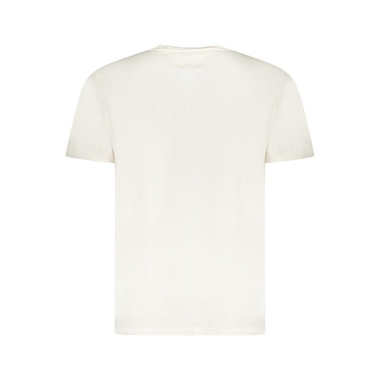 Tommy Hilfiger Weißes Baumwolle Männer T-Shirt