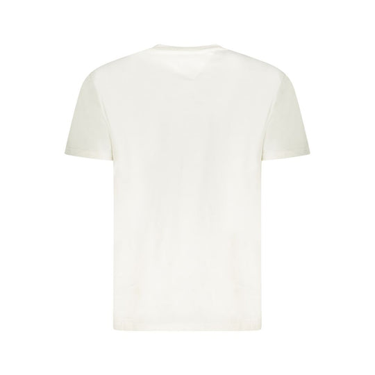 Tommy Hilfiger Weißes Baumwolle Männer T-Shirt