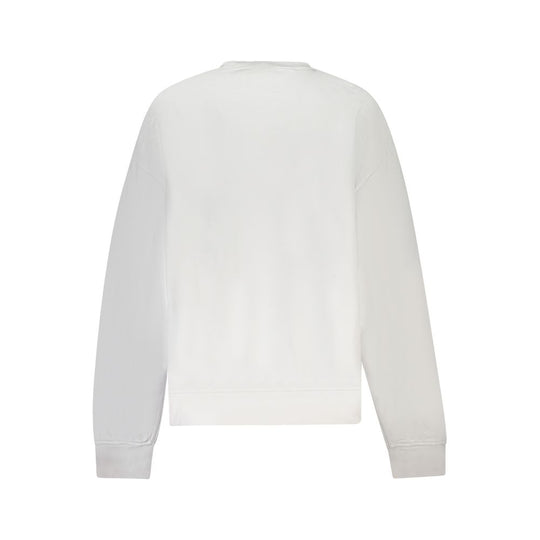 Calvin Klein Weißer Baumwollpullover für Frauen